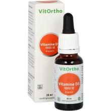 Vitortho Vitamine D3 1000 IE Druppels 20ml