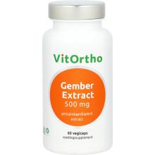 Vitortho Gember Extract 500mg 60 capsules