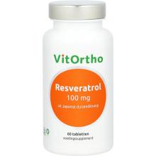 Vitortho Resveratrol 100mg 60 tabletten