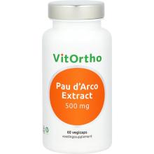 Vitortho Pau d'arco extract 500 mg 60vc