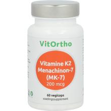 Vitortho Vitamine K2 Menachinon 7 200 mcg 60vc