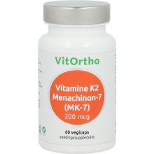 Vitortho Vitamine K2 Menachinon 7 200 mcg 60vc