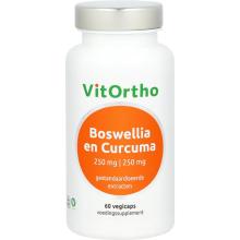 Vitortho Boswellia 250mg & Curcuma 250mg 60 capsules