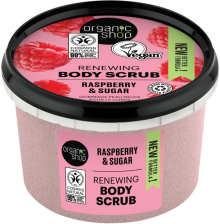 organic shop Body Scrub Raspberry Cream 250 ML