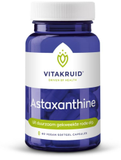 Vitakruid Astaxanthine Astapure&reg; 4 mg duurzaam gekweekte alg 60 softgel capsules