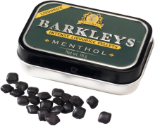 barkleys Liquorice Pellets Menthol 16gr