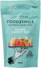 food2smile Gimme Gummy Mix Suikervrij Lactosevrij 90 Gram
