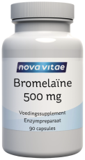 Nova Vitae Bromelaine 500 MG 90 Capsules