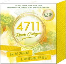 4711 Remix Giftset Lemon Eau De Toilette & Verfrissing Tissues 1 st