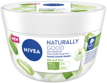Nivea Naturally Good Cr&egrave;me met Alo&euml; Vera 200ml