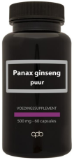 APB Holland Panax Ginseng Puur 500 milligram 60 capsules