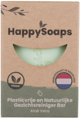 HappySoaps Gezichtsreiniger Bar Alo&euml; Vera 70 gr