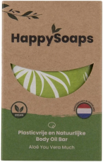 HappySoaps Body Oil Bar Alo&euml; You Vera Much 70gr