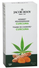 Jacob Hooy Hennep Kruidendrank Curcuma 20 zakjes