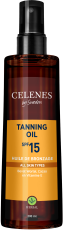 Celenes Herbal Tanning Oil SPF15+ 200ml