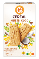C&eacute;r&eacute;al Koekjes Muesli/Coco 200 gram