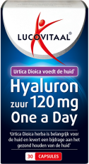 Lucovitaal Hyaluronzuur Droge Huid 120 mg 30 capsules 