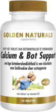 Golden Naturals Calcium & Bot Support 120 vegetarische tabletten