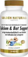 Golden Naturals Calcium & Bot Support 60 vegetarische tabletten