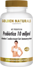 Golden Naturals Probiotica 10 Miljard 60 veganistische capsules