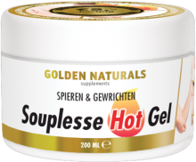 Golden Naturals Souplesse Hot Gel 200ml
