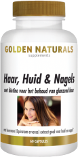 Golden Naturals Haar, Huid & Nagels 60 vegetarische capsules