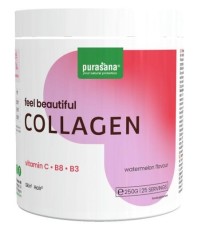 Purasana Beauty Collageen Watermeloen 250 g