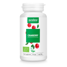 Purasana Bio Cranberry 360 mg 30 vegicapsules