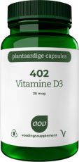 AOV 402 Vitamine D3 25 mcg 60 vegacaps