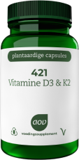AOV 421 Vitamine D3 & K2 60 vegacaps