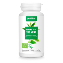 Purasana Groene Thee Capsules 120 vegicapsules