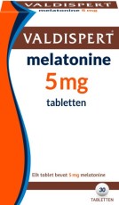 Valdispert Melatonine 5 mg 30 tabletten
