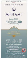 Minami MorEPA platinum mini + vitamine D3 90sft
