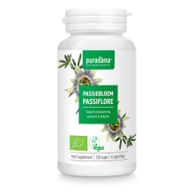 Purasana Passiebloem Bio 125 mg 120 vegicapsules