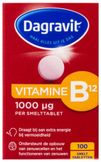 Dagravit Vitamine B12 1000 mcg 100 smelttabletten