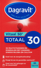 Dagravit Totaal 30 Vitaal 50+  60 tabletten