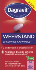 Dagravit Weerstand 60 suikervrije kauwtabletten