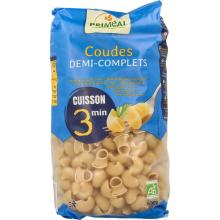 Primeal Coudes Halfvolkoren Snelkook 3 Minuten Bio 500 Gram