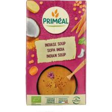 Primeal Soep Rode Linzen Kokos Curry Bio 1000 ML