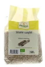 Primeal Volkoren Sesamzaad Bio 500 G