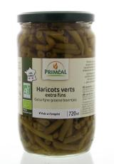 Primeal Haricots verts sperziebonen extra fijn bio 660G