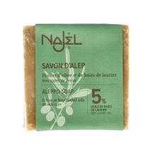 najel Aleppo Olijf Zeep 5% Laurier 190 G