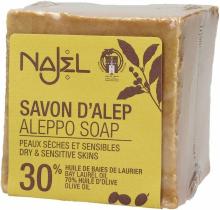 najel Aleppo Zeep Olijf Olie 30% 170 Gram