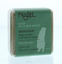 najel Aleppo Zeep Scrub Dode Zee Klei 100 Gram
