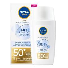 Nivea Sun Triple Protect SPF50+ Zonnebrandcr&egrave;me 40 ML