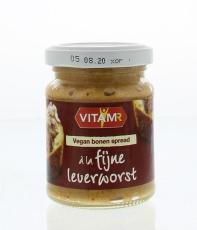 Vitam Bonen Spread a la Fijne Leverworst Vegan Bio 110 G