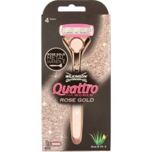 Wilkinson Quattro scheerapparaat women vintage rose gold 1 Stuk