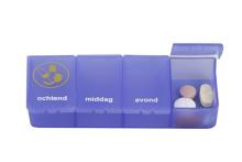 Able 2 Pillendoos 1 dag 4 vaks blauw NL 1st