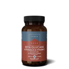 Terranova Beta Glucans Astragalus Vitamin C Complex 50 Capsules
