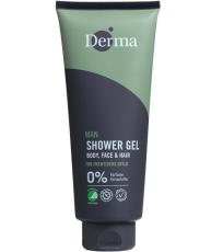 Derma Man douchegel body & face 350ML